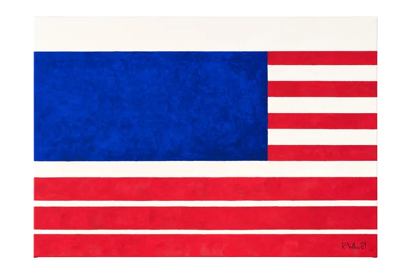 Quo Vadis America?, Movement #1 “US to Russia”, painting 5 of 7