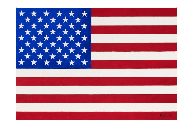 Quo Vadis America?, Movement #2 “US to China”, painting 1 of 7