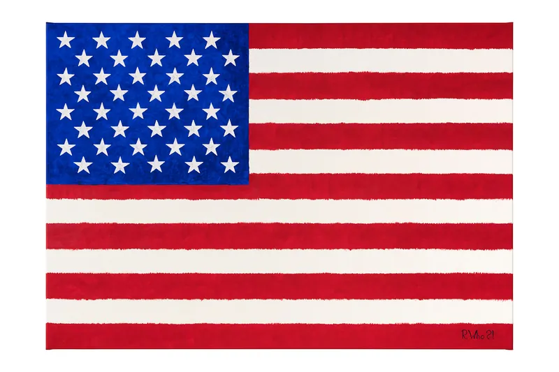 Quo Vadis America?, Movement #2 “US to China”, painting 2 of 7