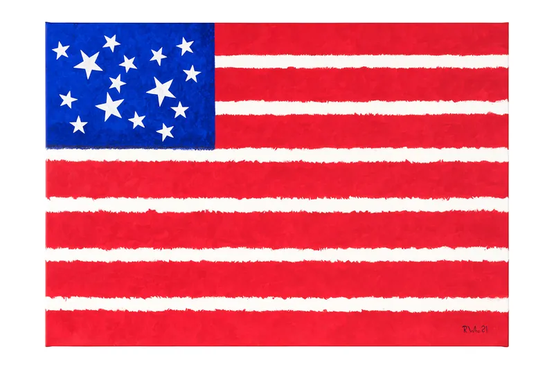 Quo Vadis America?, Movement #2 “US to China”, painting 4 of 7