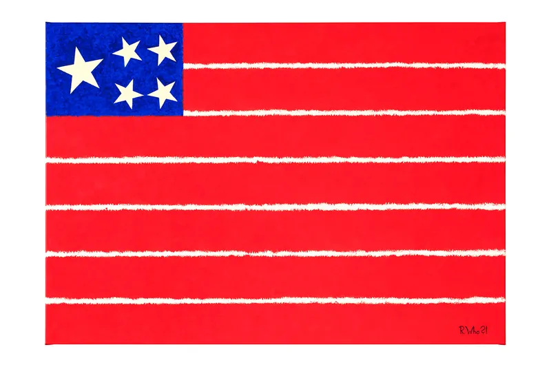 Quo Vadis America?, Movement #2 “US to China”, painting 6 of 7