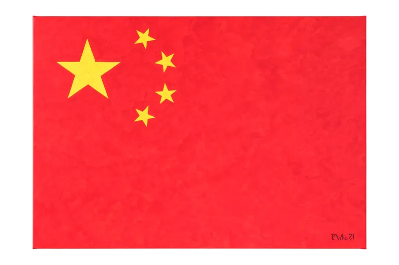 Quo Vadis America?, Movement #2 “US to China”, painting 7 of 7
